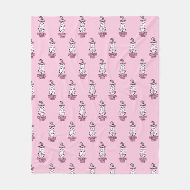 Throw Pillow Fleece Blanket (Front)