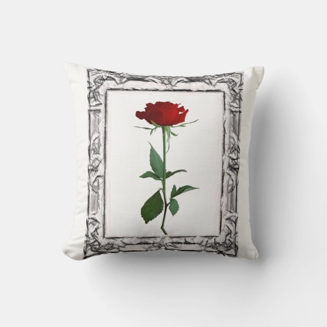 Throw Pillow Floral (Front)