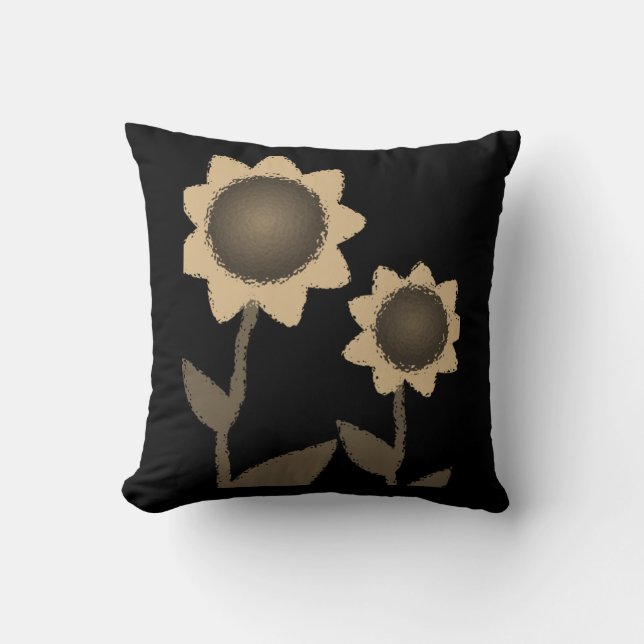 Throw Pillow Floral (Front)