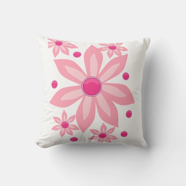 Throw Pillow Floral (Front)