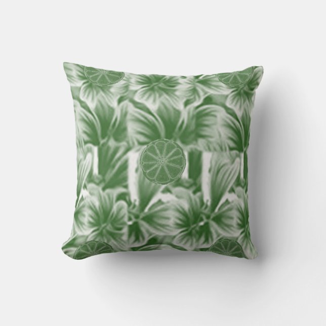 throw pillow Floral (Front)