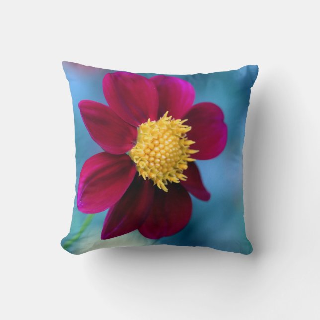 Throw Pillow/flower Cushion (Front)