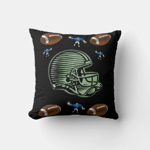 Throw Pillow Football
