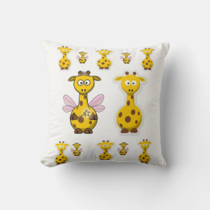 Throw Pillow Giraffe
