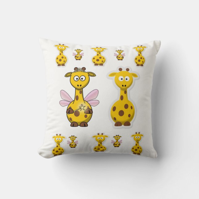 Throw Pillow Giraffe (Front)