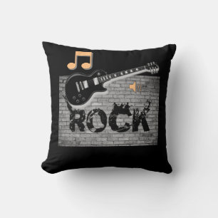 Throw Pillow Guitar
