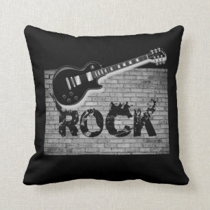 Throw Pillow Guitar