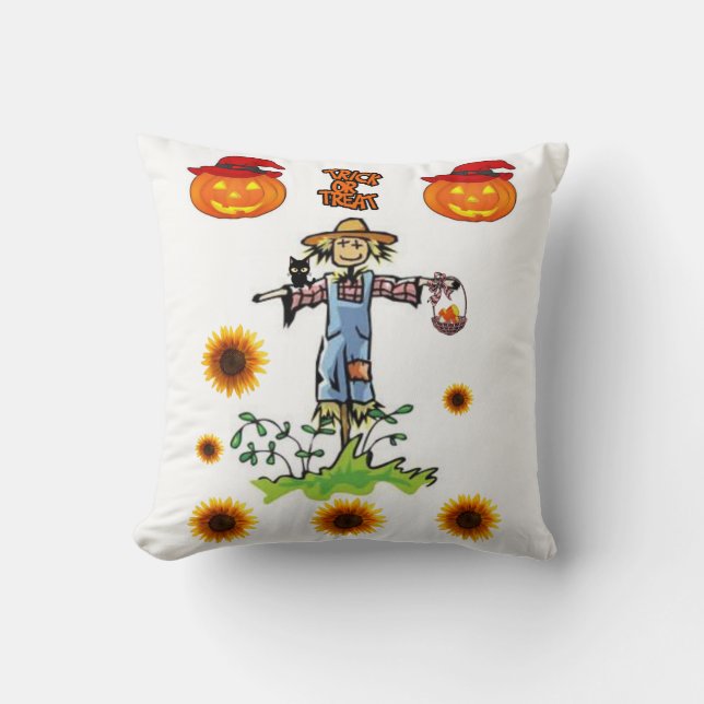 Throw Pillow Halloween (Front)