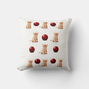 Throw Pillow Kitten