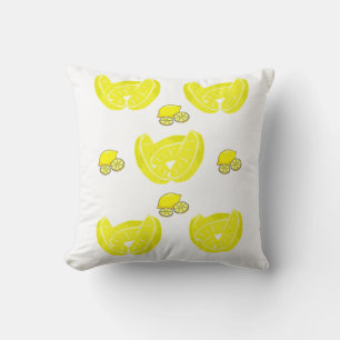 Throw Pillow Lemon