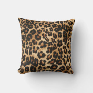 Throw Pillow Leopard