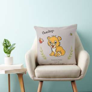 Throw Pillow little Lion