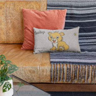 Throw Pillow little Lion