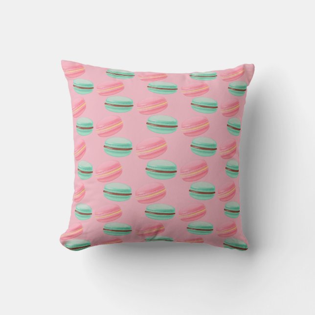 Throw Pillow-Macarons Cushion (Front)