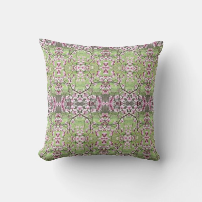 Throw Pillow - Magnolia Lattice (Front)