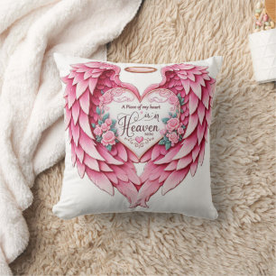 Throw Pillow, Memorial Pillow, Heaven, Mum, Angel Cushion