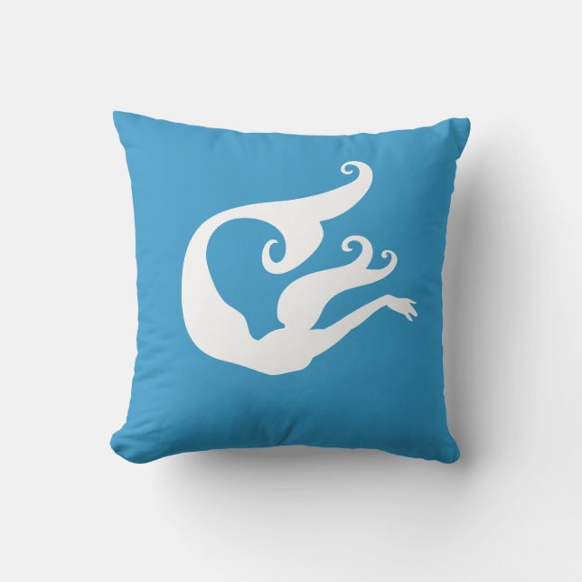 Throw Pillow Mermaid (Front)
