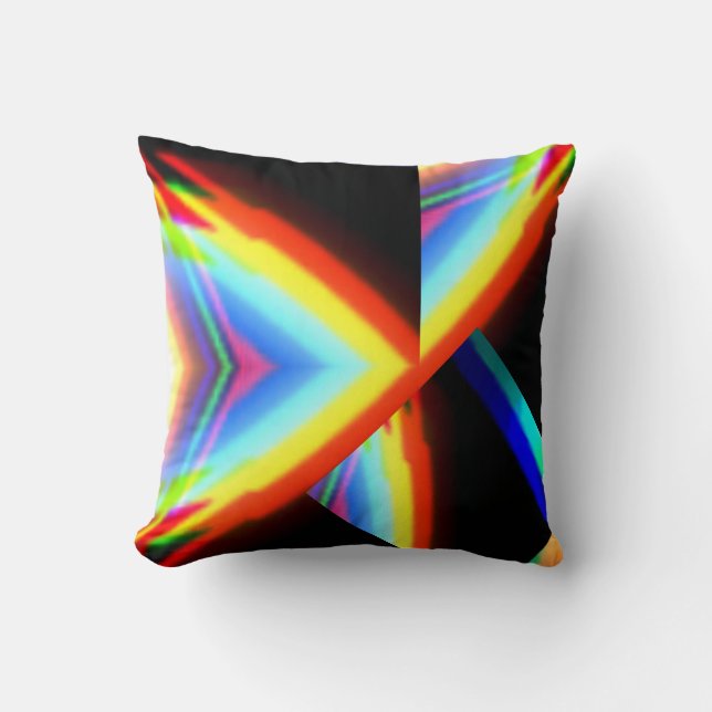Throw Pillow Multicolore Space  (Front)