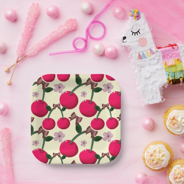 Throw Pillow Paper Plate (Party)