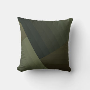 Throw Pillow , Patchwork, combined, olive, green