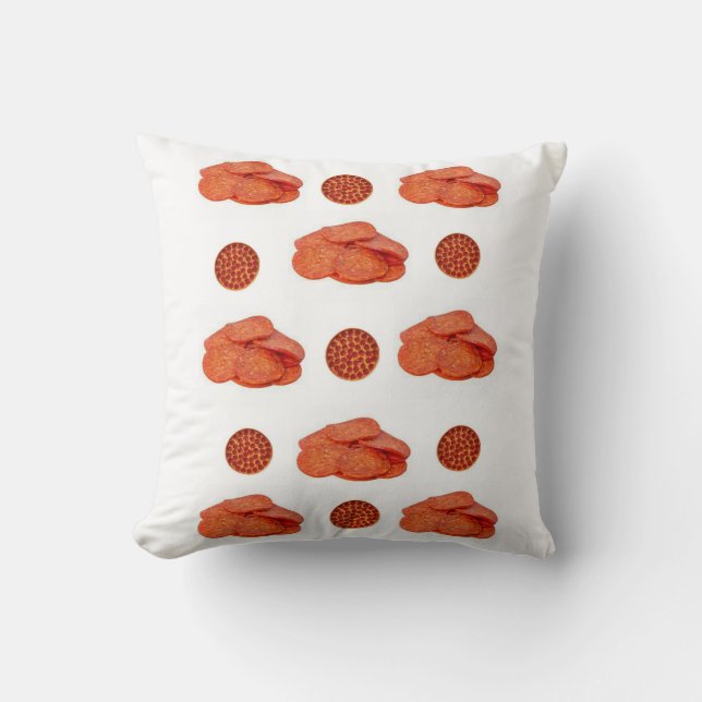 Throw Pillow Pepperoni (Front)