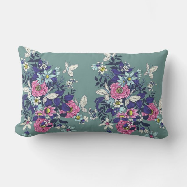 Throw Pillow polyester pillow Lumbar pillow  (Front)