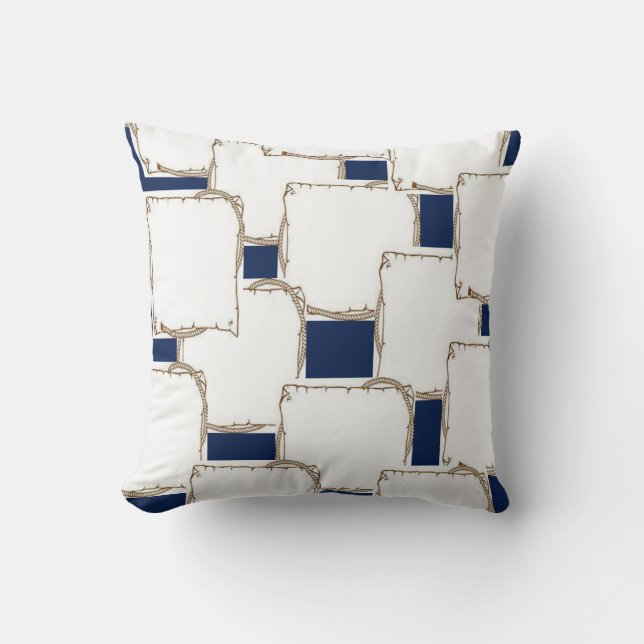 throw pillow Rope (Front)