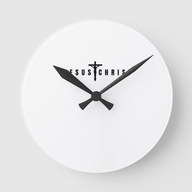 Throw Pillow Round Clock (Front)