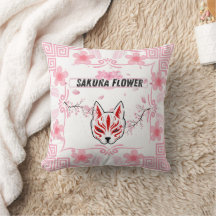 Throw Pillow Sakura Flower – Bringing the Beauty