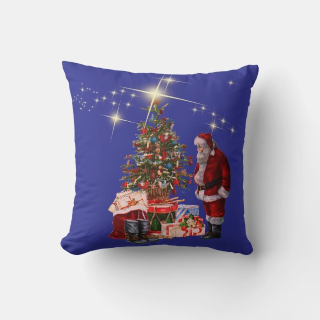 Throw Pillow Santa Claus (Front)