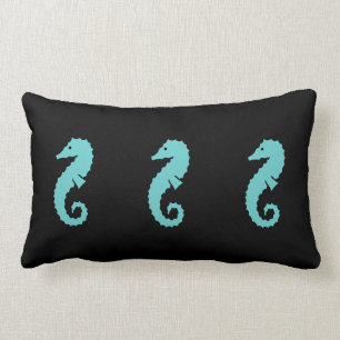 Throw Pillow Seahorses