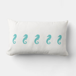 Throw Pillow Seahorses