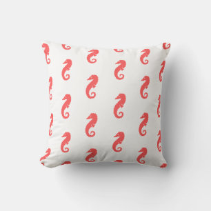 Throw Pillow Seahorses