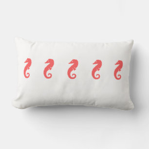 Throw Pillow Seahorses