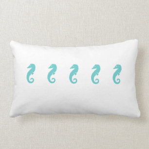 Throw Pillow Seahorses
