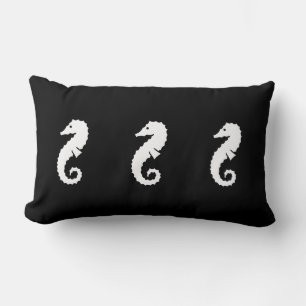 Throw Pillow Seahorses