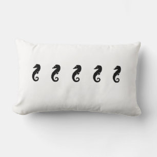 Throw Pillow Seahorses