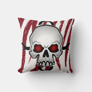 Throw Pillow Skulls