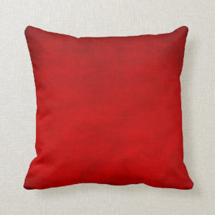 Throw Pillow - Smudge Red