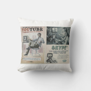 Throw Pillow Social Media