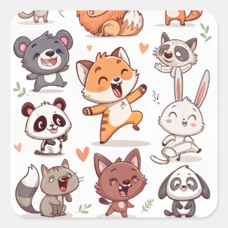 Throw Pillow Square Sticker