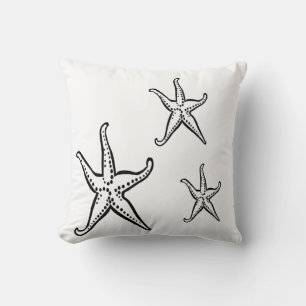 Throw Pillow-Starfish Cushion