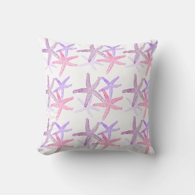 Throw Pillow-Starfish Cushion (Front)