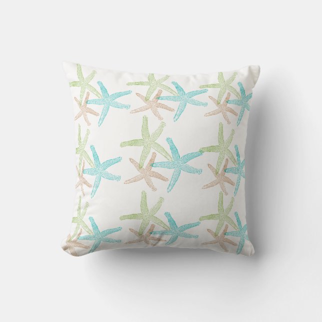 Throw Pillow-Starfish Cushion (Front)