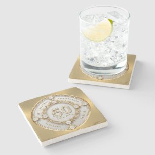 Throw Pillow Stone Coaster