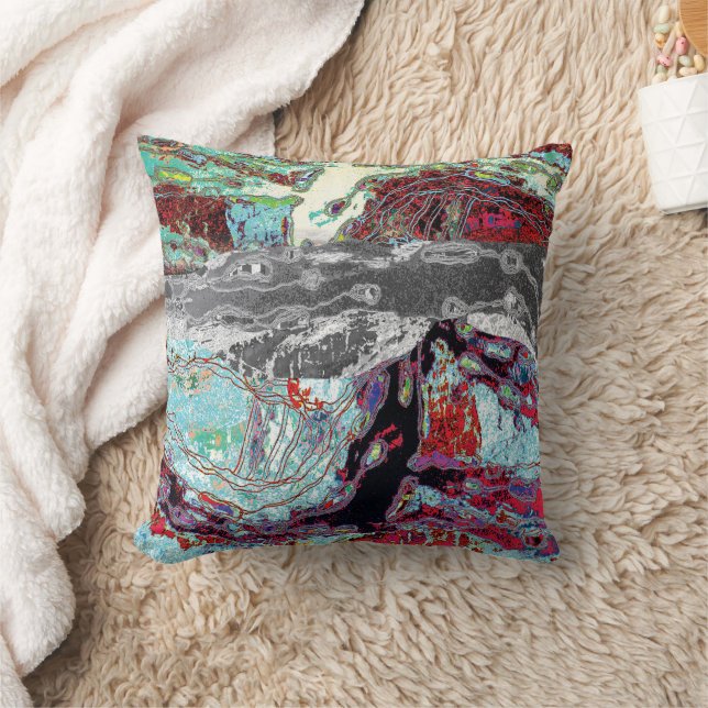 Throw Pillow – Strata Pulse (Blanket)