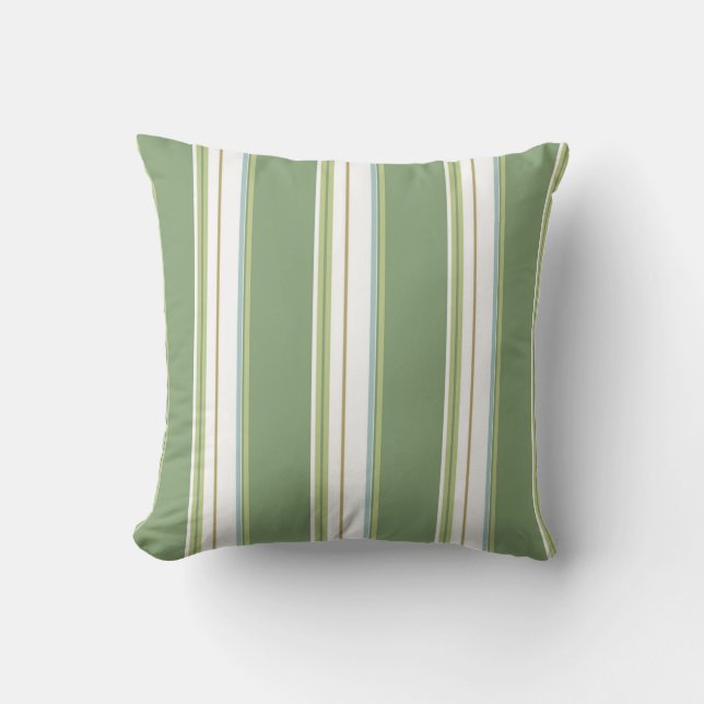 Throw Pillow/Stripes Cushion (Front)