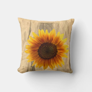 Throw Pillow Sunflower