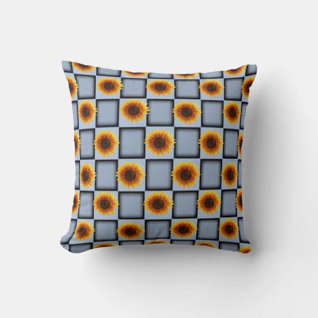 Throw Pillow Sunflower (Front)
