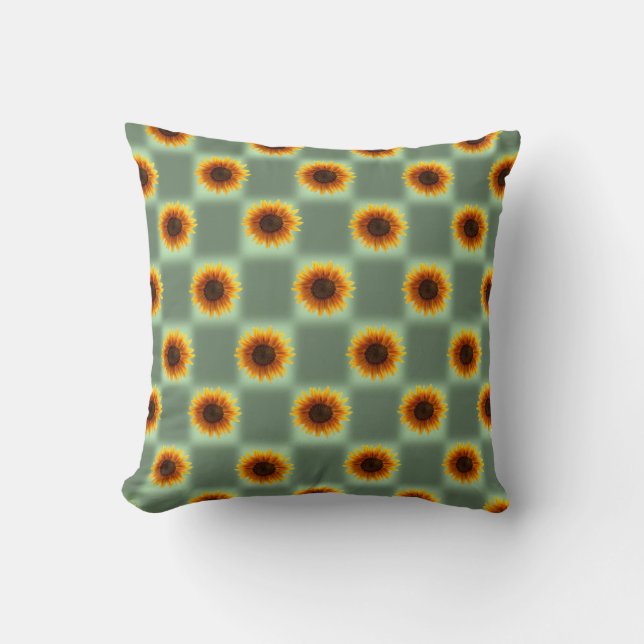 Throw Pillow Sunflower (Front)